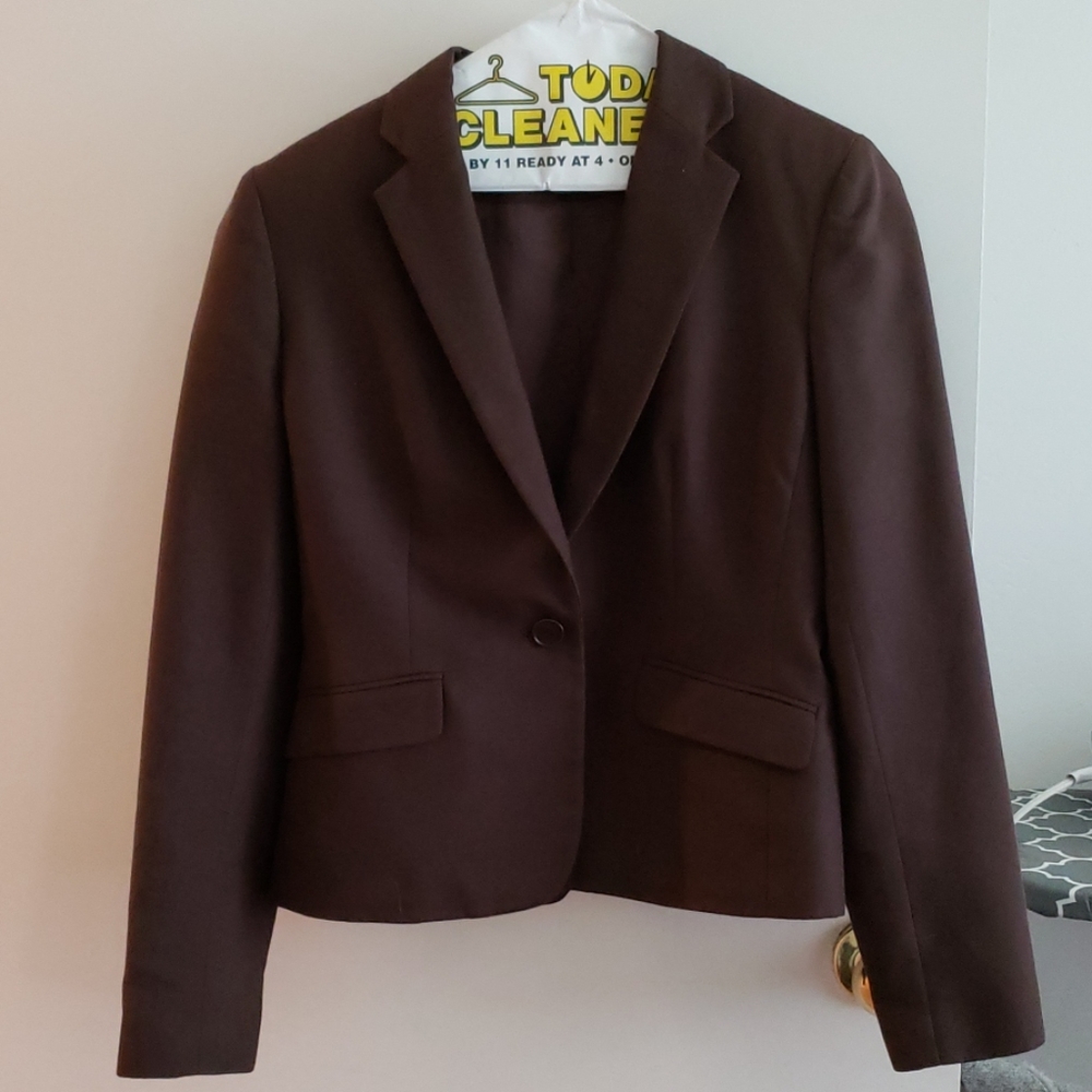 Ann Taylor Brown Blazer, Size 2